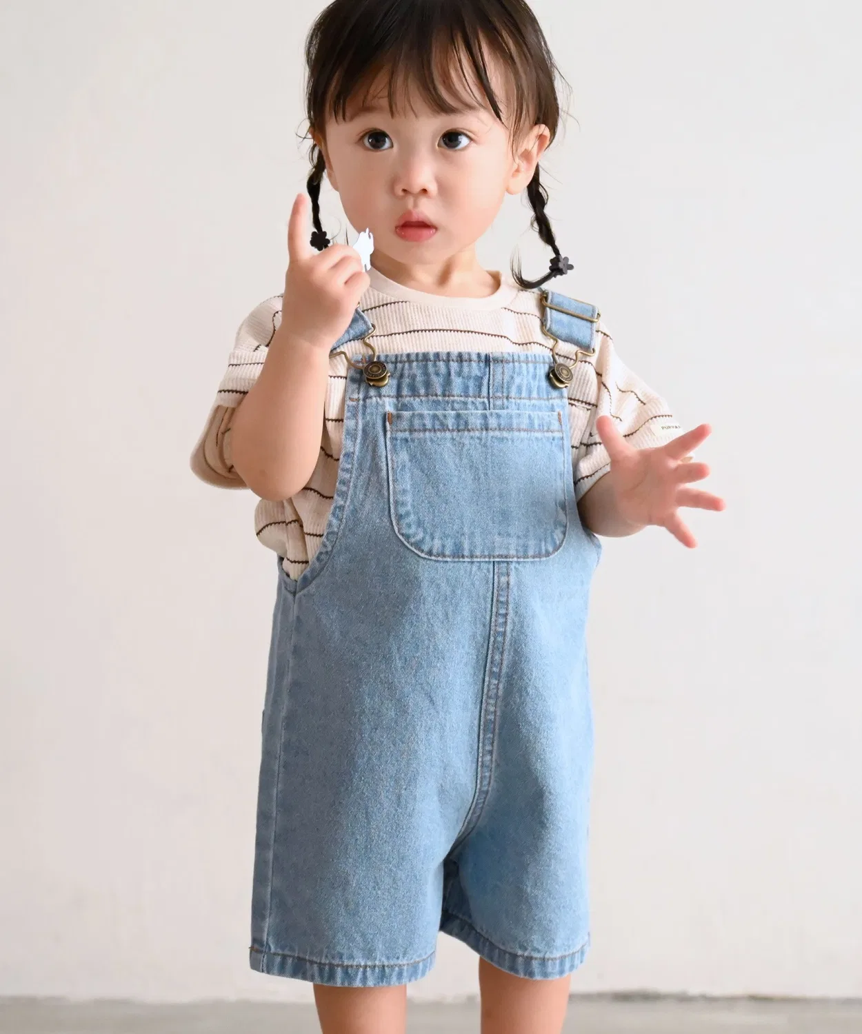 Детский джинсовый комбинезон PUPPAPUPO, Blue
