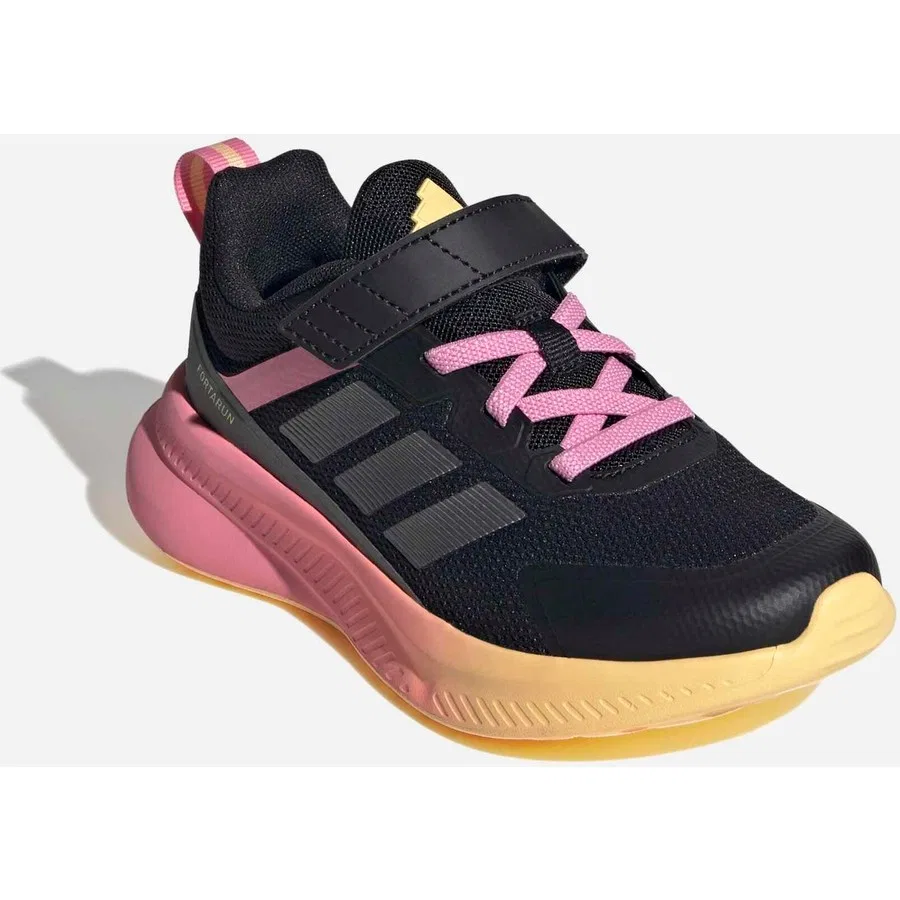Детские кроссовки с Cloudfoam Fortarun 4.0 adidas, Черный — фото 3