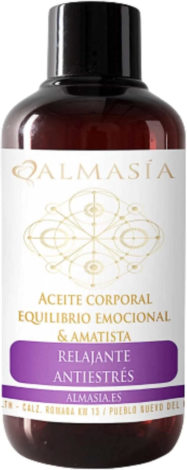 Масло для тела Emotional Balance с аметистом, 200 мл, ALMASÍA — фото 2