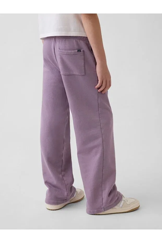 Детские спортивные штаны для мальчиков прямого кроя Gap, Purple-000 — фото 3