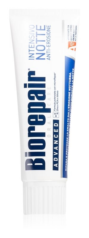 

Интенсивное ночное лечение, которое обновляет зубную эмаль Biorepair Advanced Intensive Night