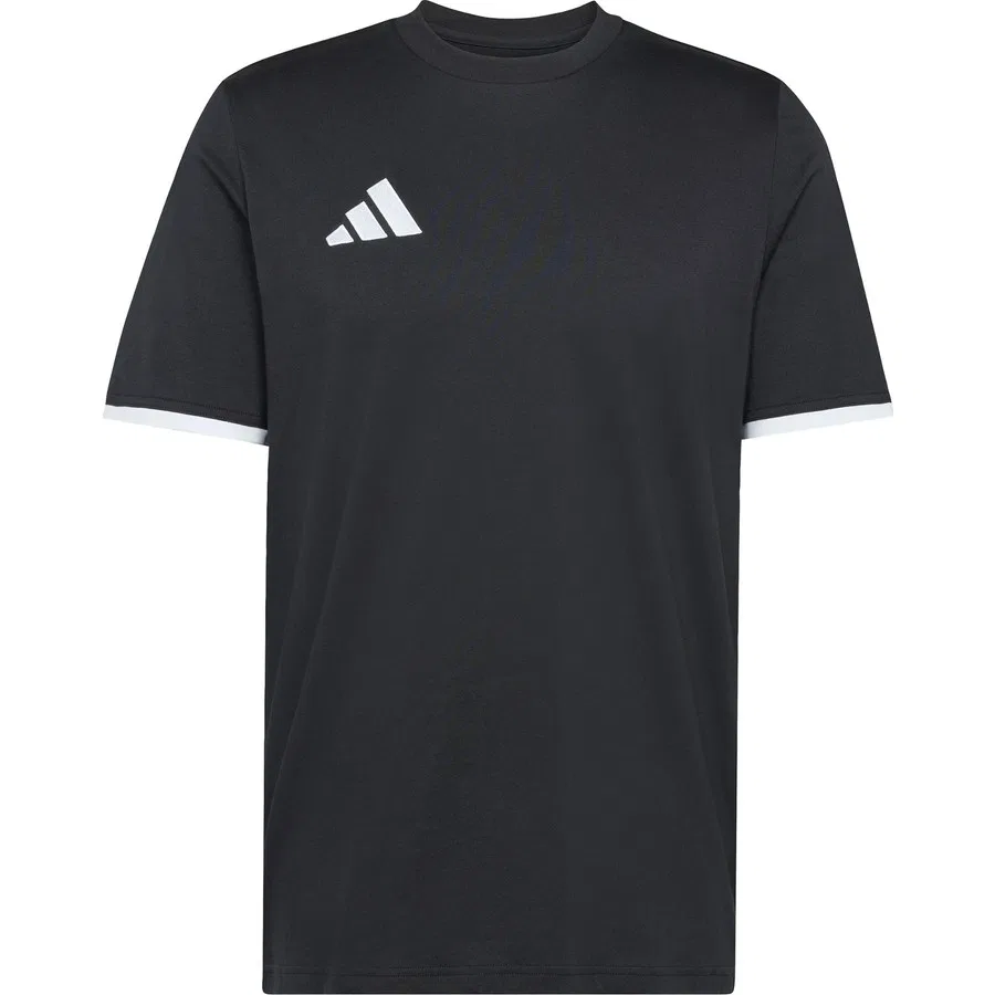 Футболка с коротким рукавом adidas Performance Entrada26 Tee, Черный — фото 3