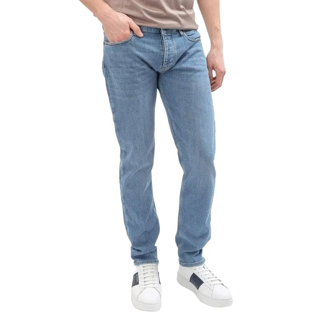 Мужские джинсы SS24 Jeans Indigo, EMPORIO ARMANI, Indigo — фото 4