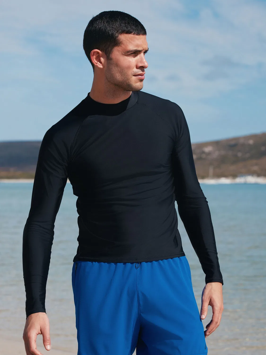 Рашгард с длинным рукавом, Black Active Next, черный