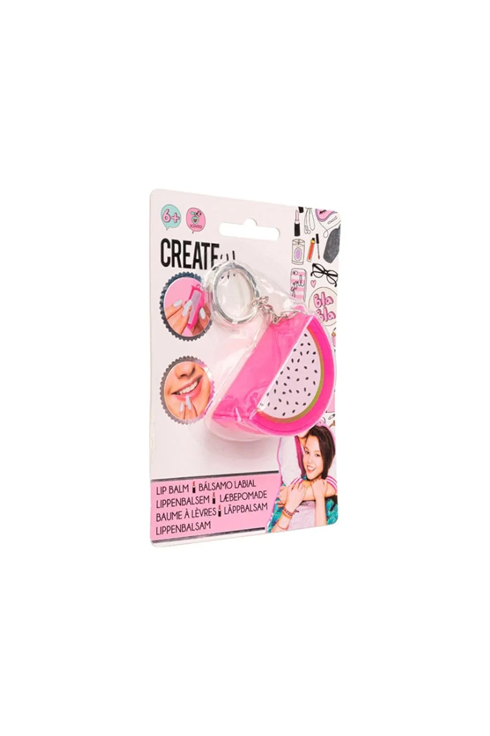 Бальзам для губ Fruit, 6 цветов, Create It!
