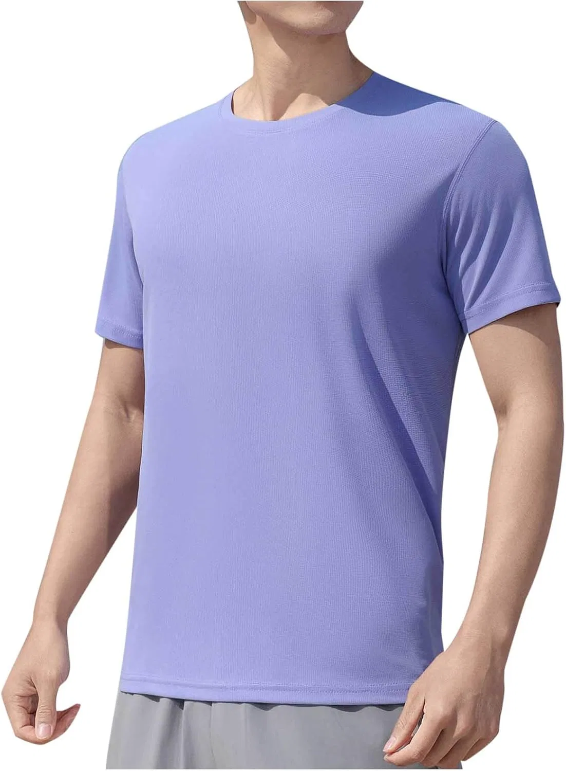 Мужская быстросохнущая футболка Solid Color, Purple — фото 2