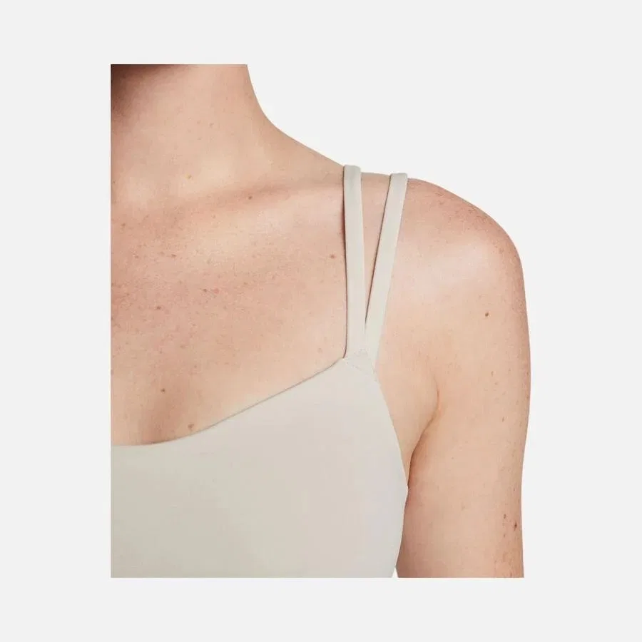 Спортивный бюстгальтер с принтом Alate Trace Light-Support Padded Strappy Training, Nike, Белый — фото 3