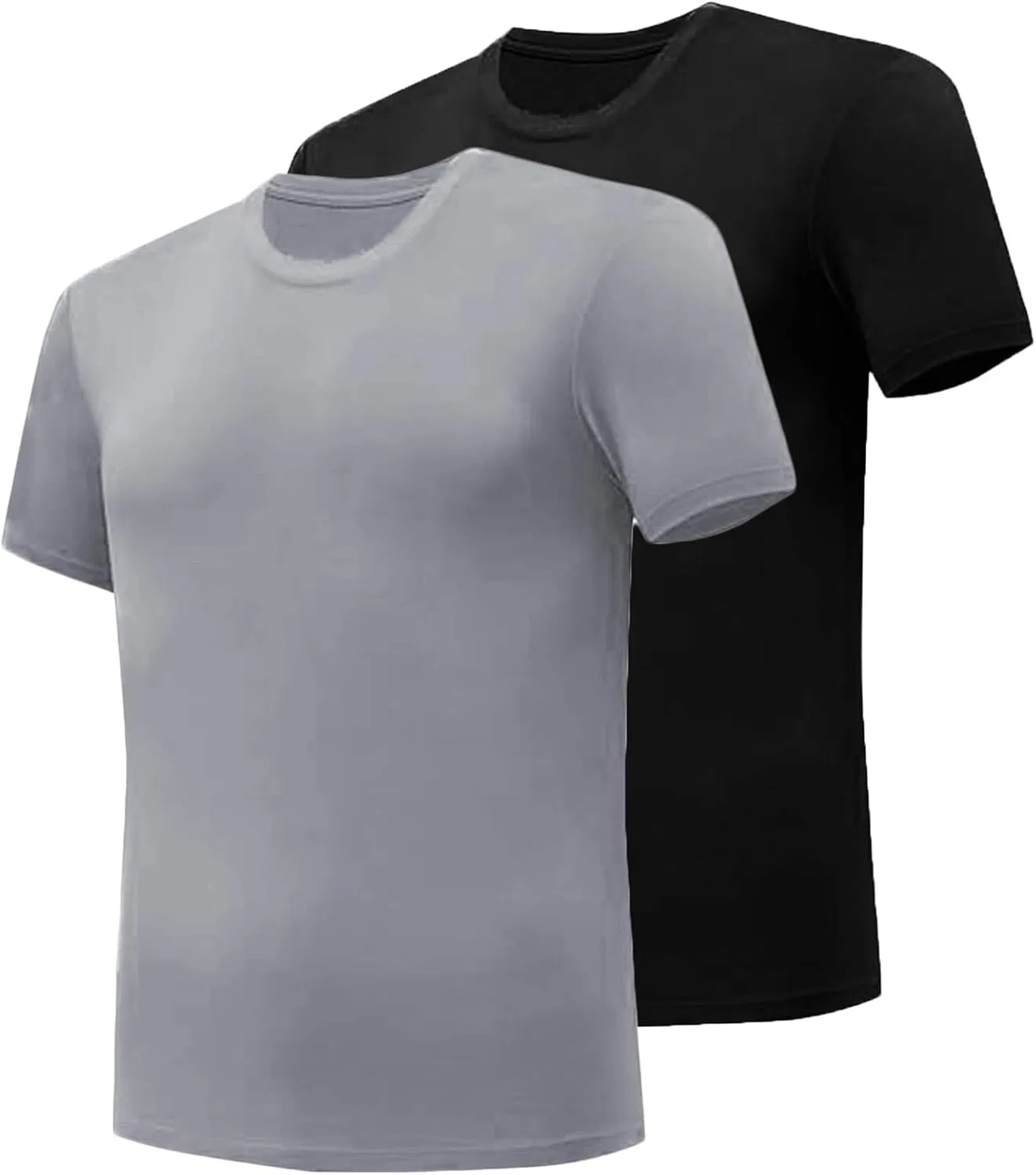 Мужская спортивная футболка с коротким рукавом 2-pack, Gray