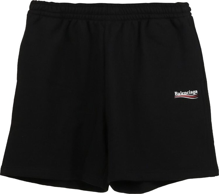 

Шорты Balenciaga Political Campaign Shorts Black/White, черный