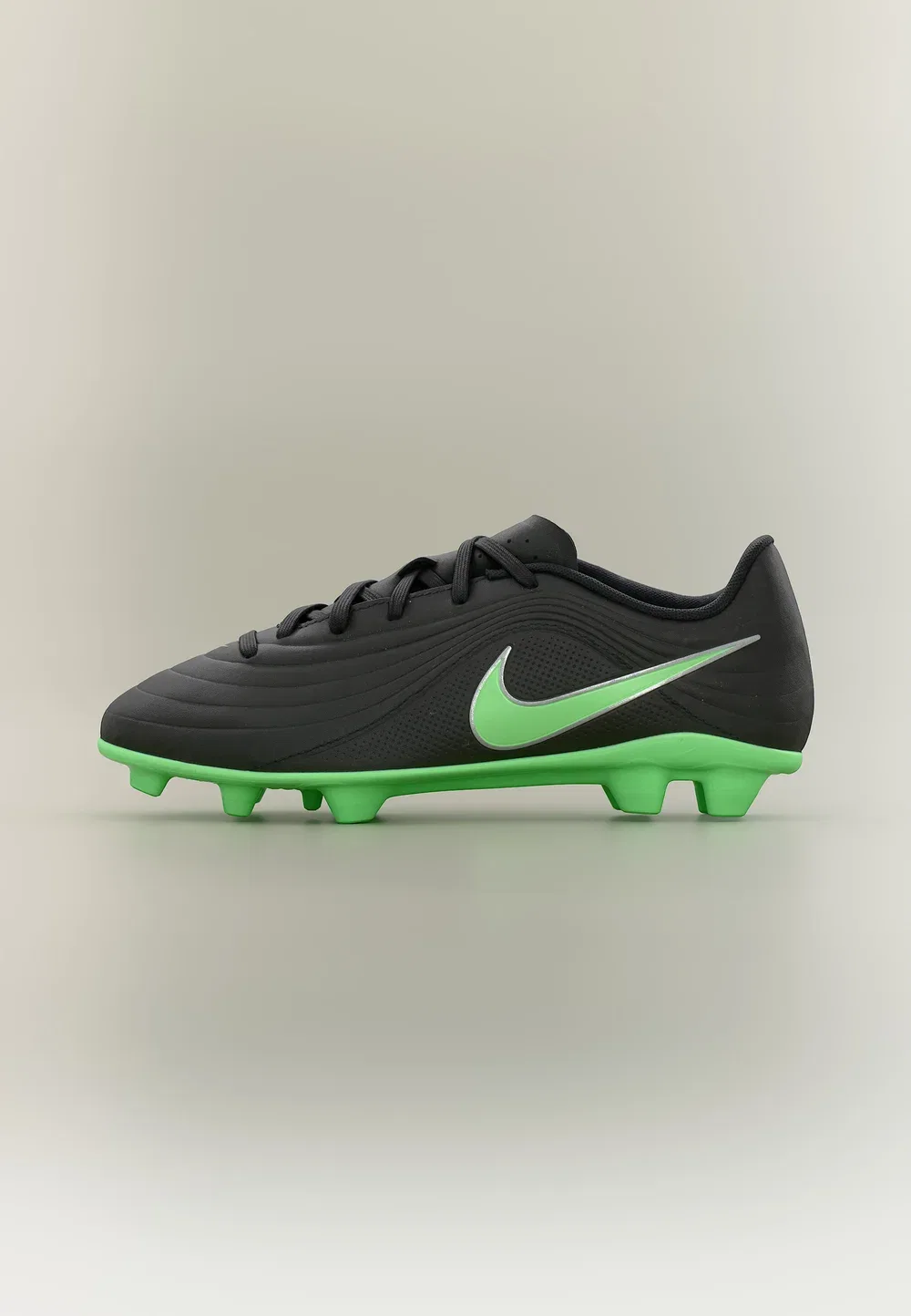 Футбольные бутсы Jr Tiempo Maestro Club FG/MG унисекс для искусственных газонов Nike Performance, Black/Illusion Green