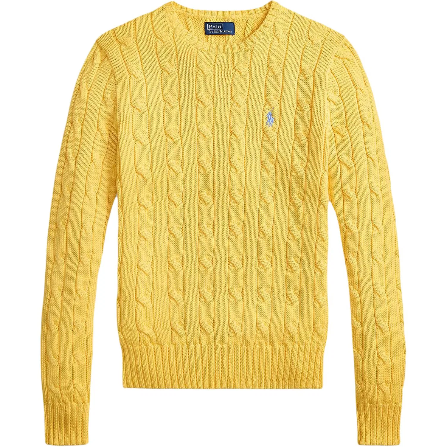 Женский вязаный свитер Slim Fit Polo Ralph Lauren, Yellow