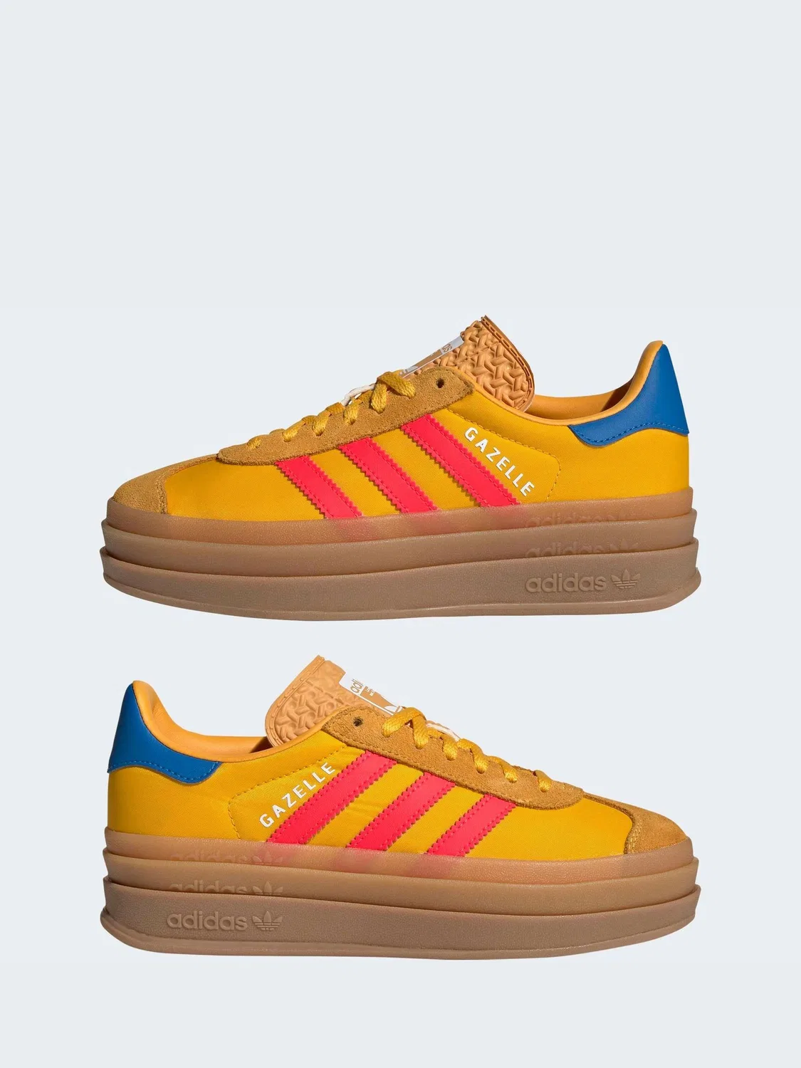 Кроссовки Gazelle Bold, adidas Originals, желтый — фото 3