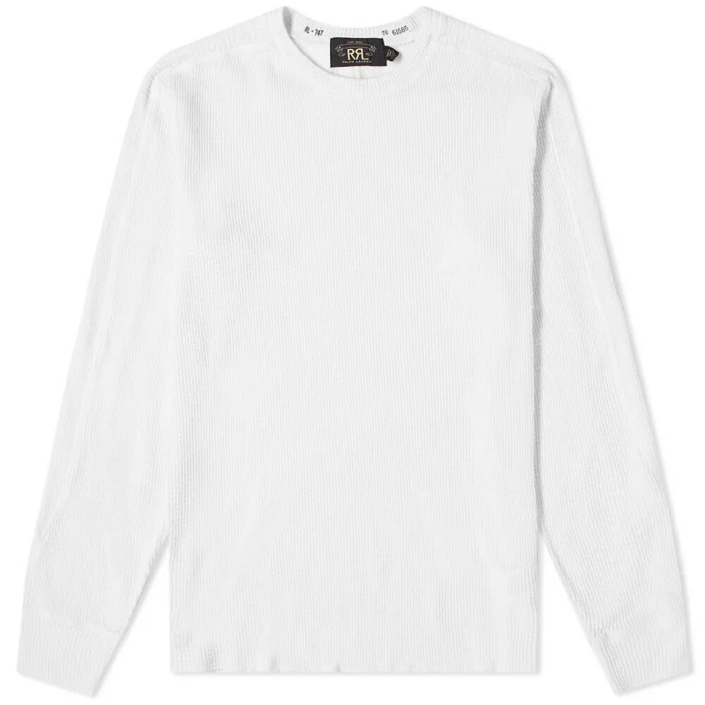 

Футболка RRL Long Sleeve Tee, Белый, Футболка RRL Long Sleeve Tee