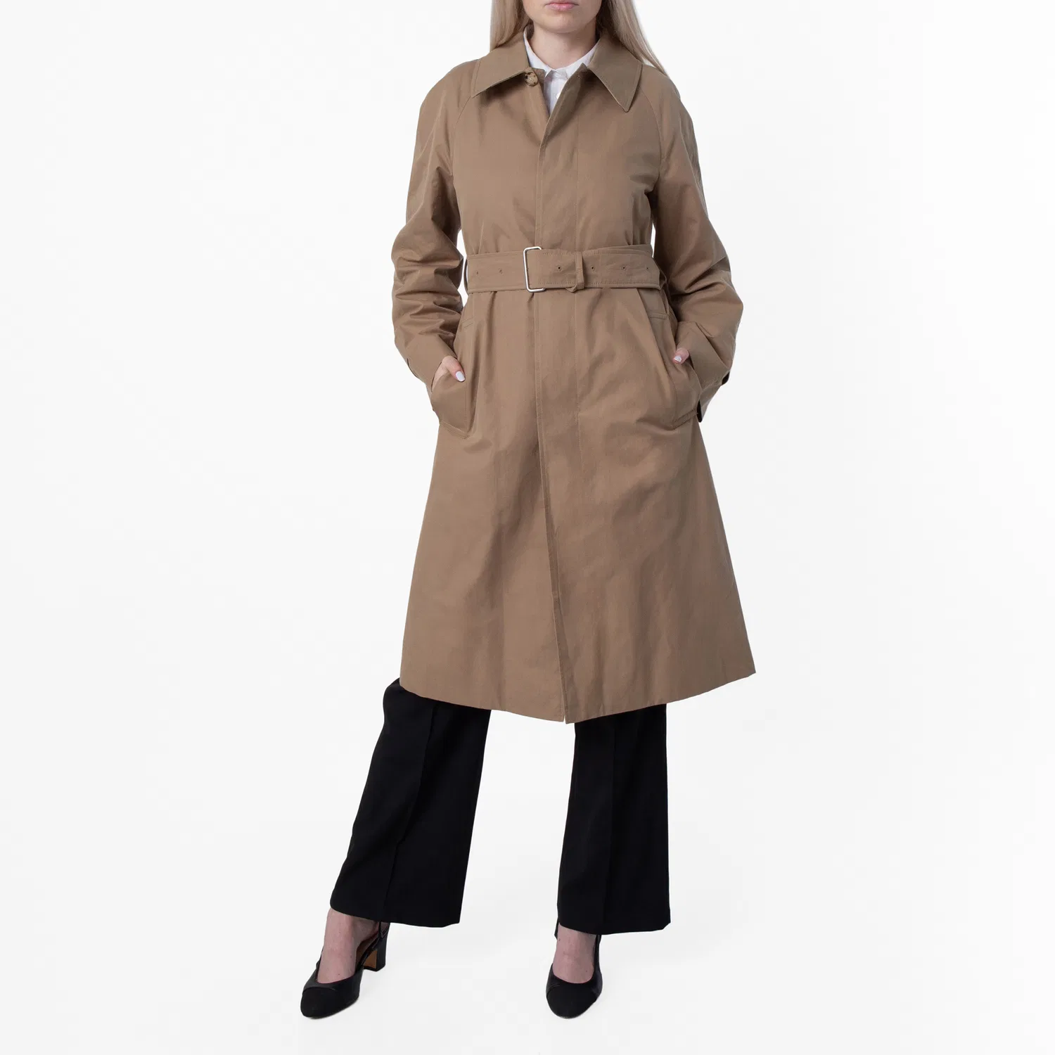 Пальто-тренч из хлопкового габардина с поясом Burberry, Teddy