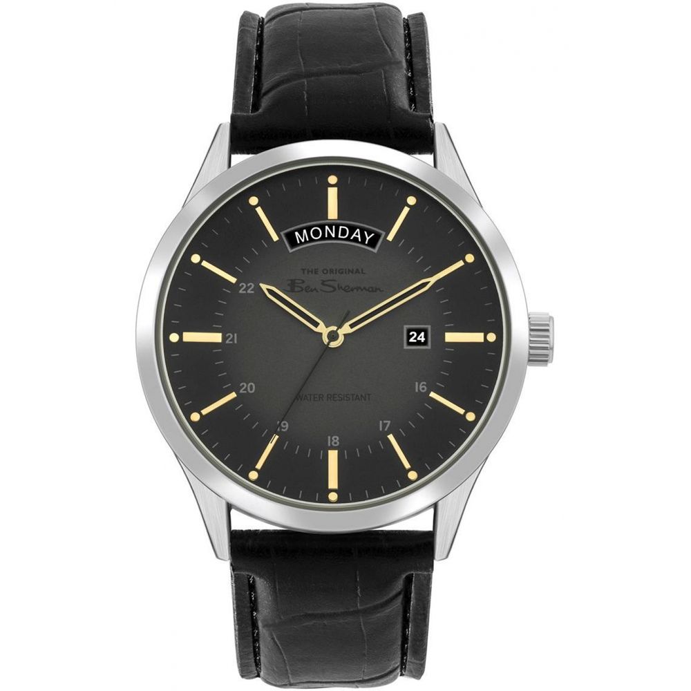 

Мужские часы Ben Sherman Leather, черный