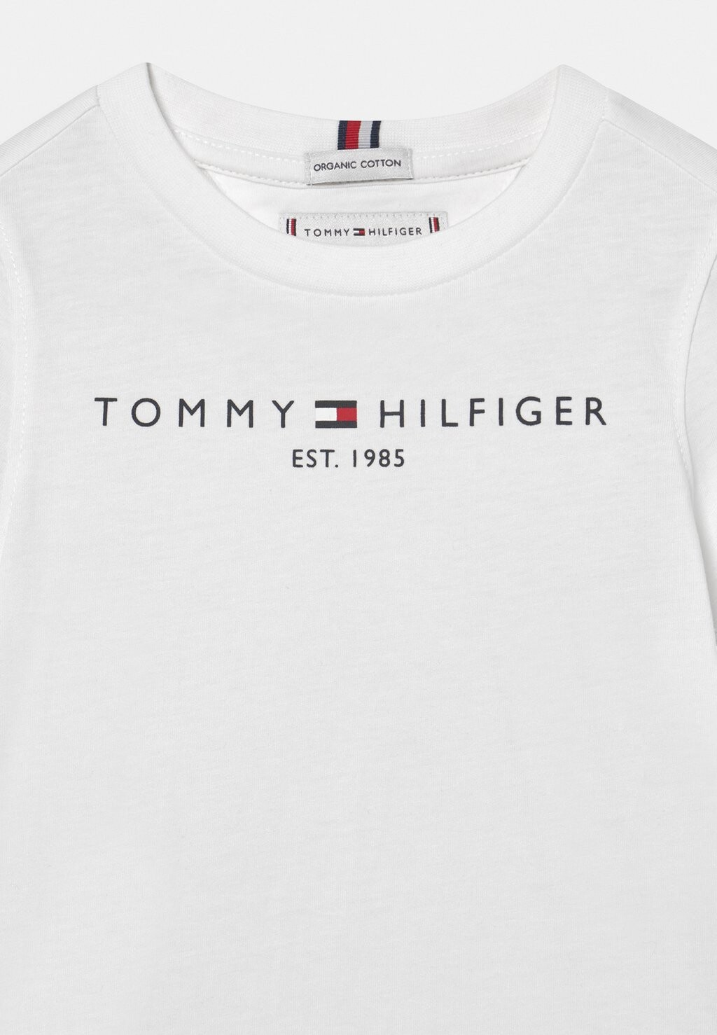 

Футболка с набивным рисунком Essential Tee Tommy Hilfiger, белая