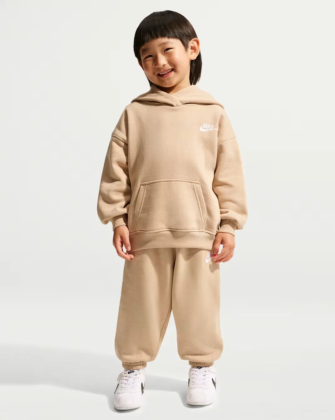 Детский комплект одежды увеличенного размера (2 предмета) Nike Club Fleece, Linen