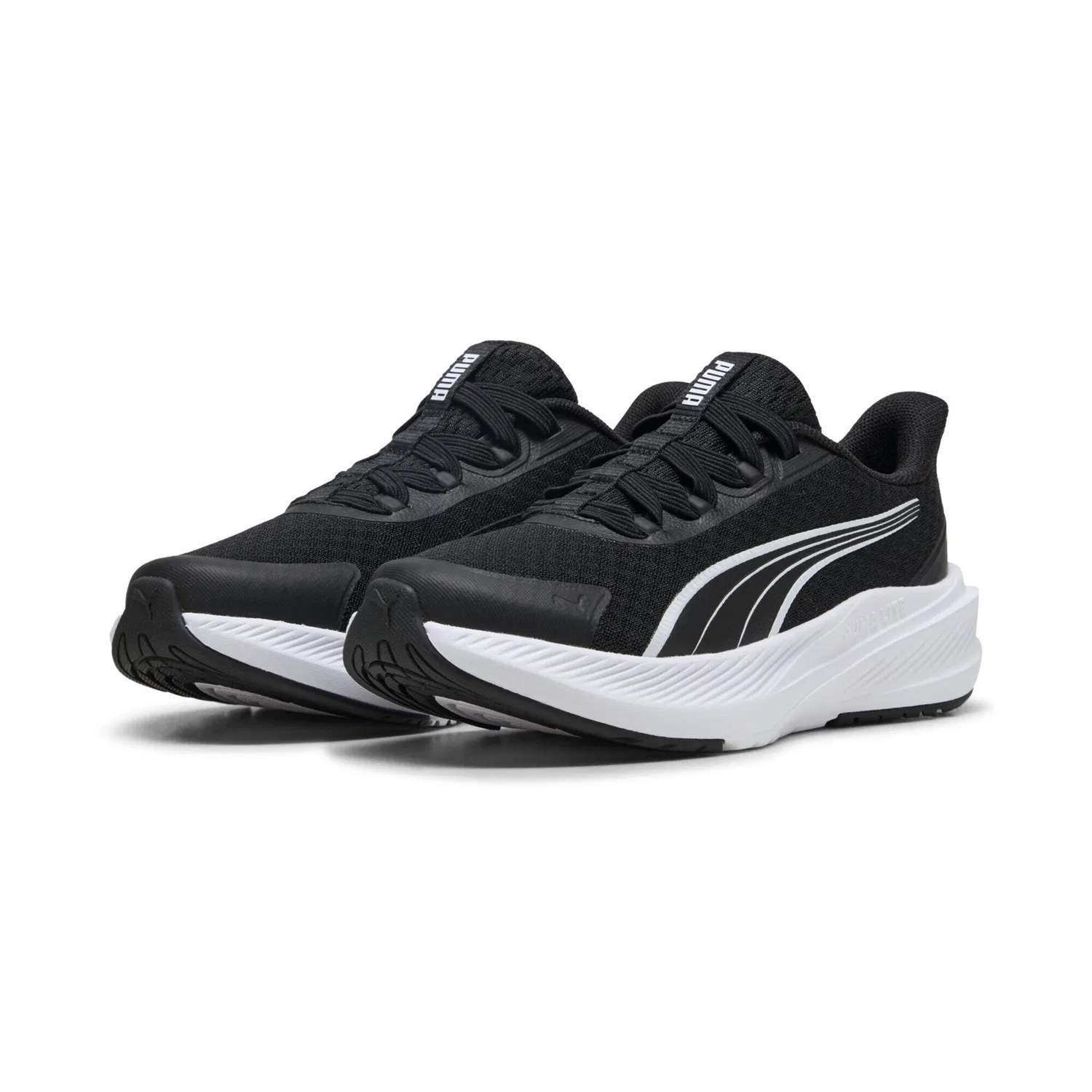 Детские кроссовки с технологией SLIPTECH PUMA, Black/White