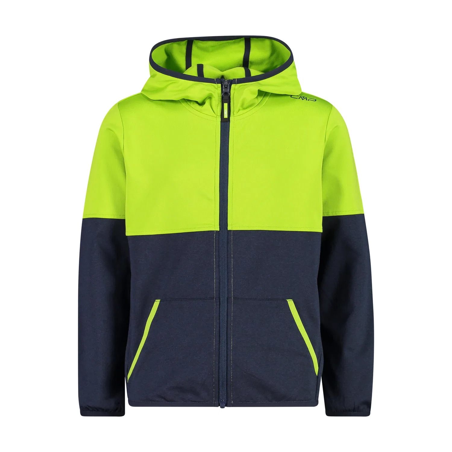 Детская куртка с капюшоном KID JACKET FIX HOOD Cmp, Темно-синяя