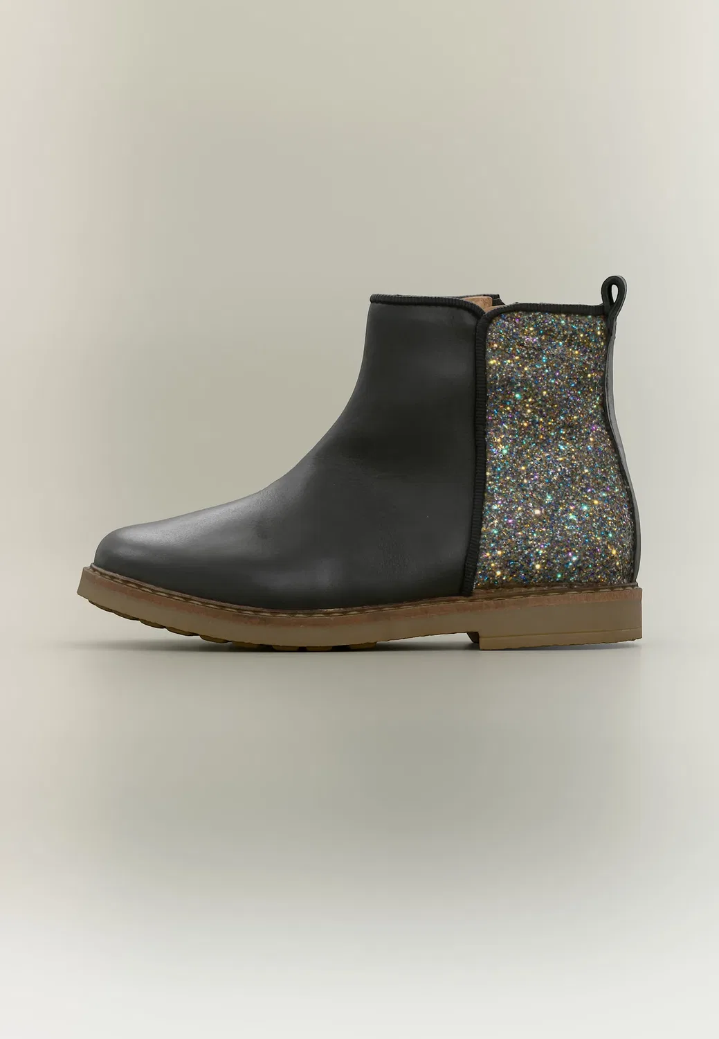 Классические ботильоны Trip Back унисекс Pom D'Api, Glitter/Noir/Multi-Coloured