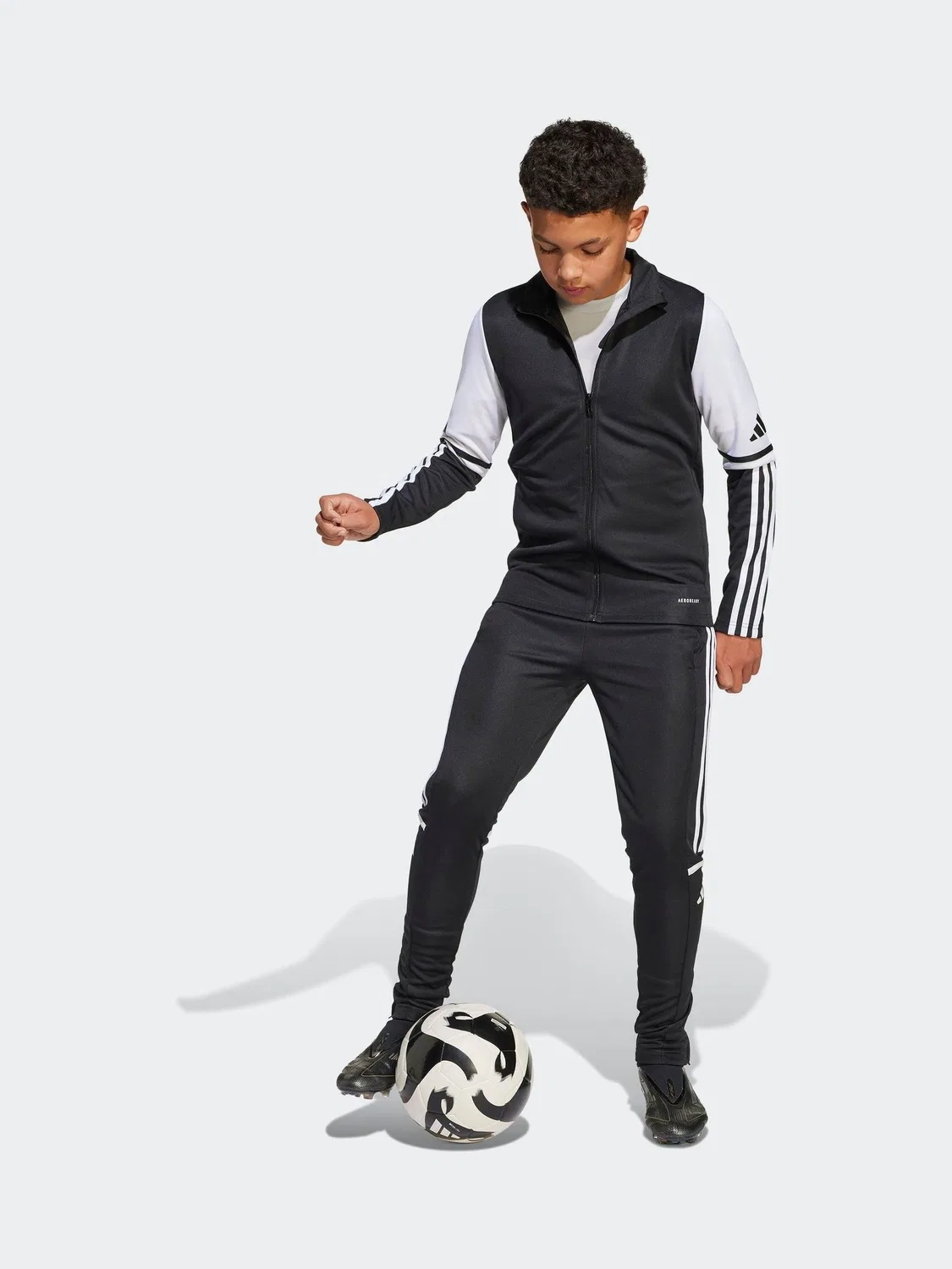 Штаны тренировочные Squadra 25 adidas, черный — фото 3