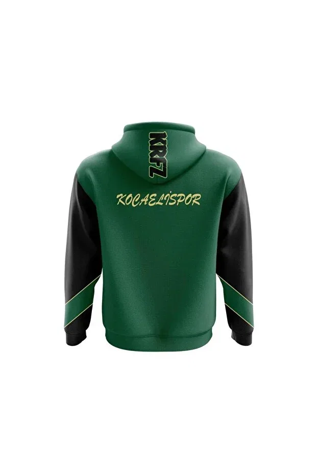 Детское худи с принтом Kocaelispor Licensed Kids' Hooded Sweatshirt Sportrun, Green — фото 2