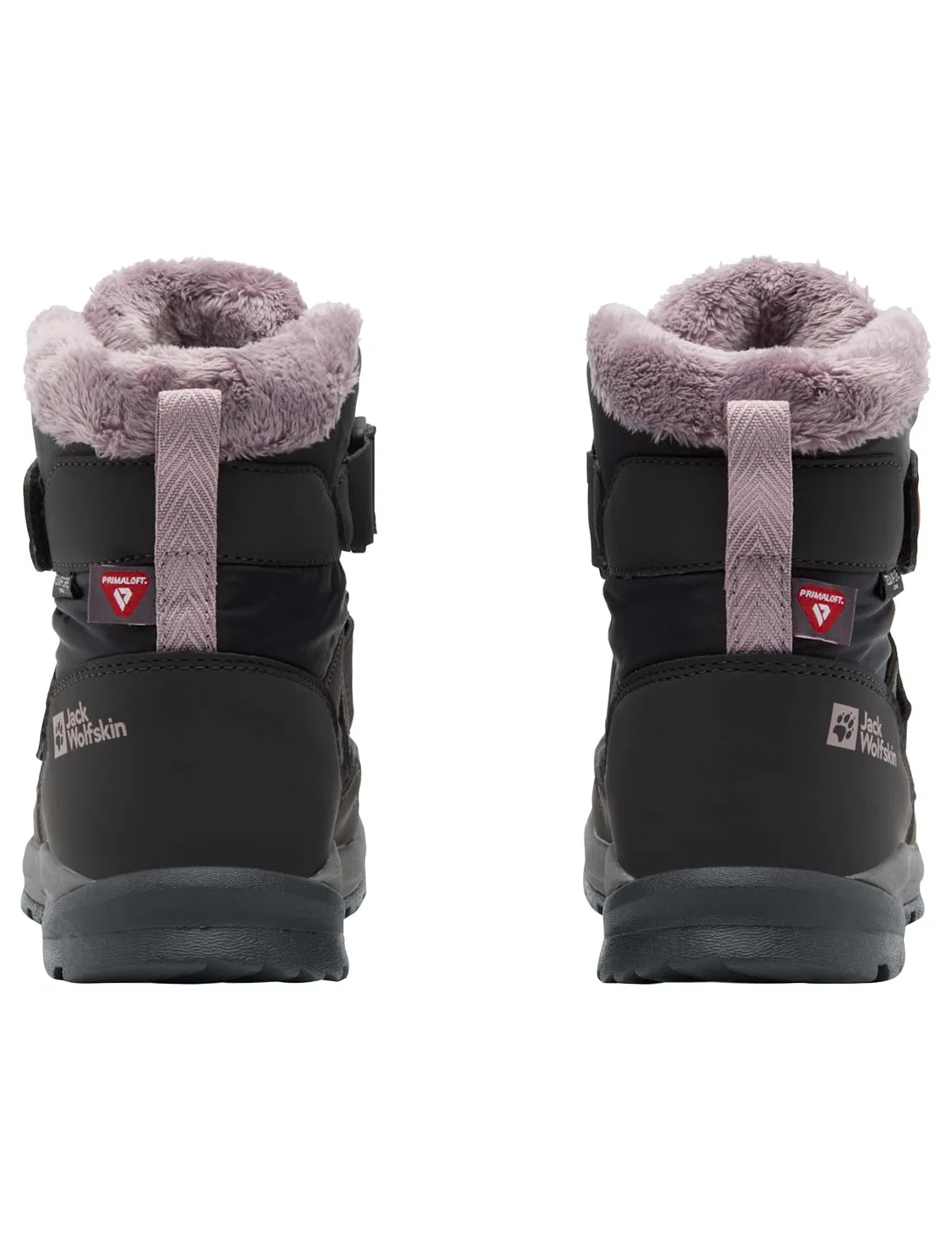 Детские зимние ботинки для девочек Polar Bear-g Texapore Mid Vc K Jack Wolfskin, Phantom — фото 4