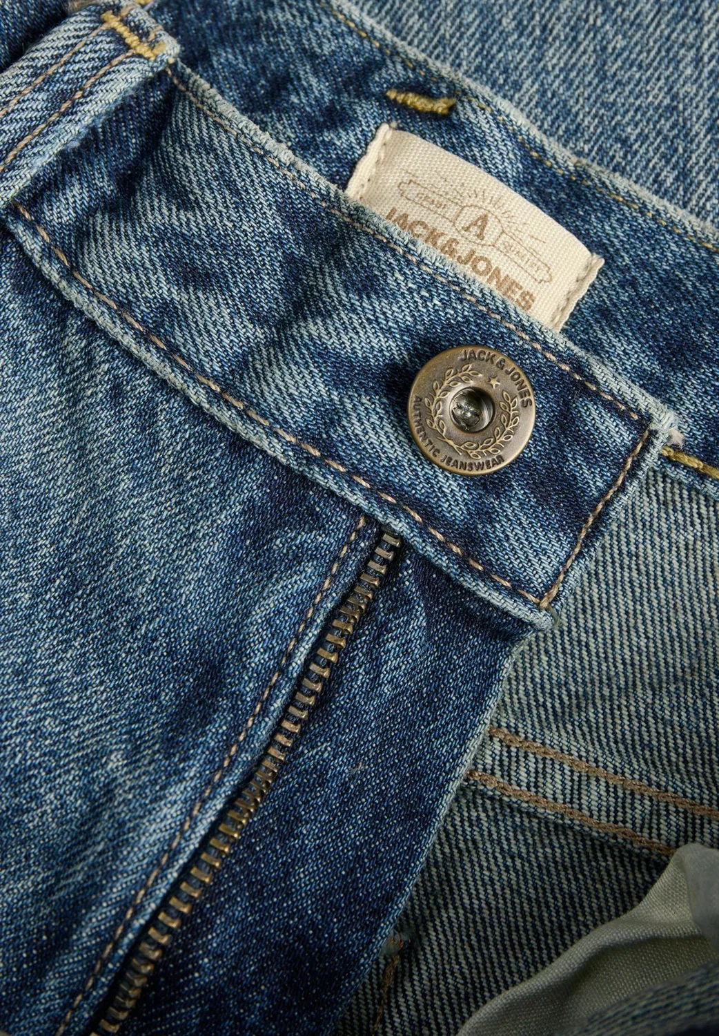 Свободные джинсы jjialex jjcooper am 559 jnr junior - джинсы свободного кроя Jack & Jones Junior, Blue Denim — фото 4