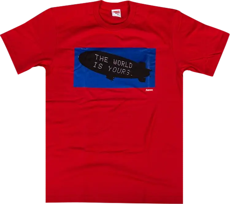 

Футболка Supreme Scarface Blimp T-Shirt 'Red', красный