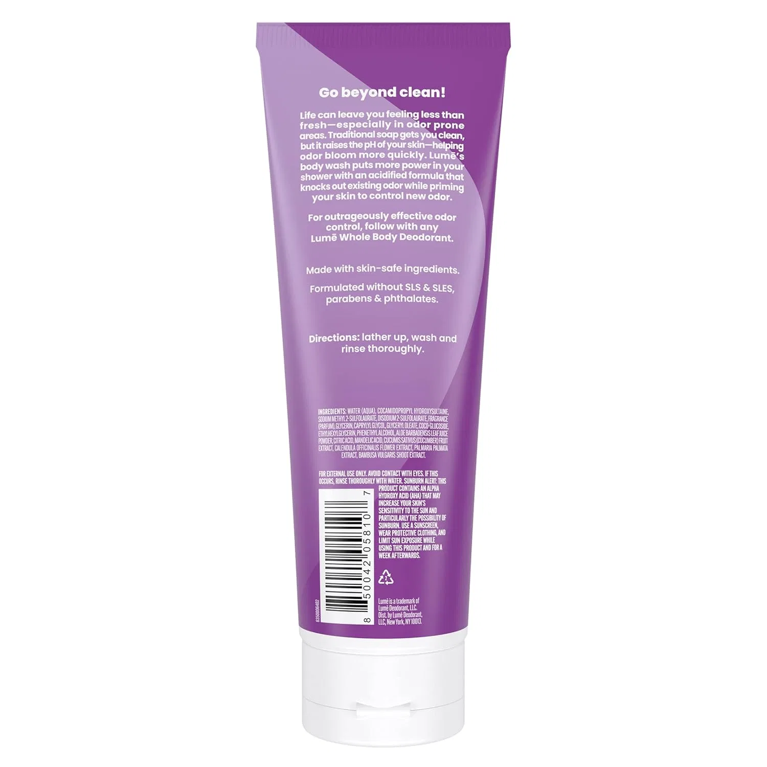 Гель для душа Acidified Body Wash, Lume, 251 мл, Lavender Sage — фото 2
