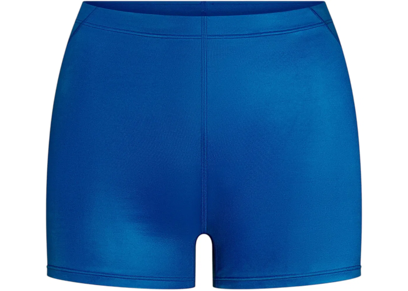 Женские атласные шорты с завязкой Nike x SKIMS Satin Shine Drawcord 2" Cobalt