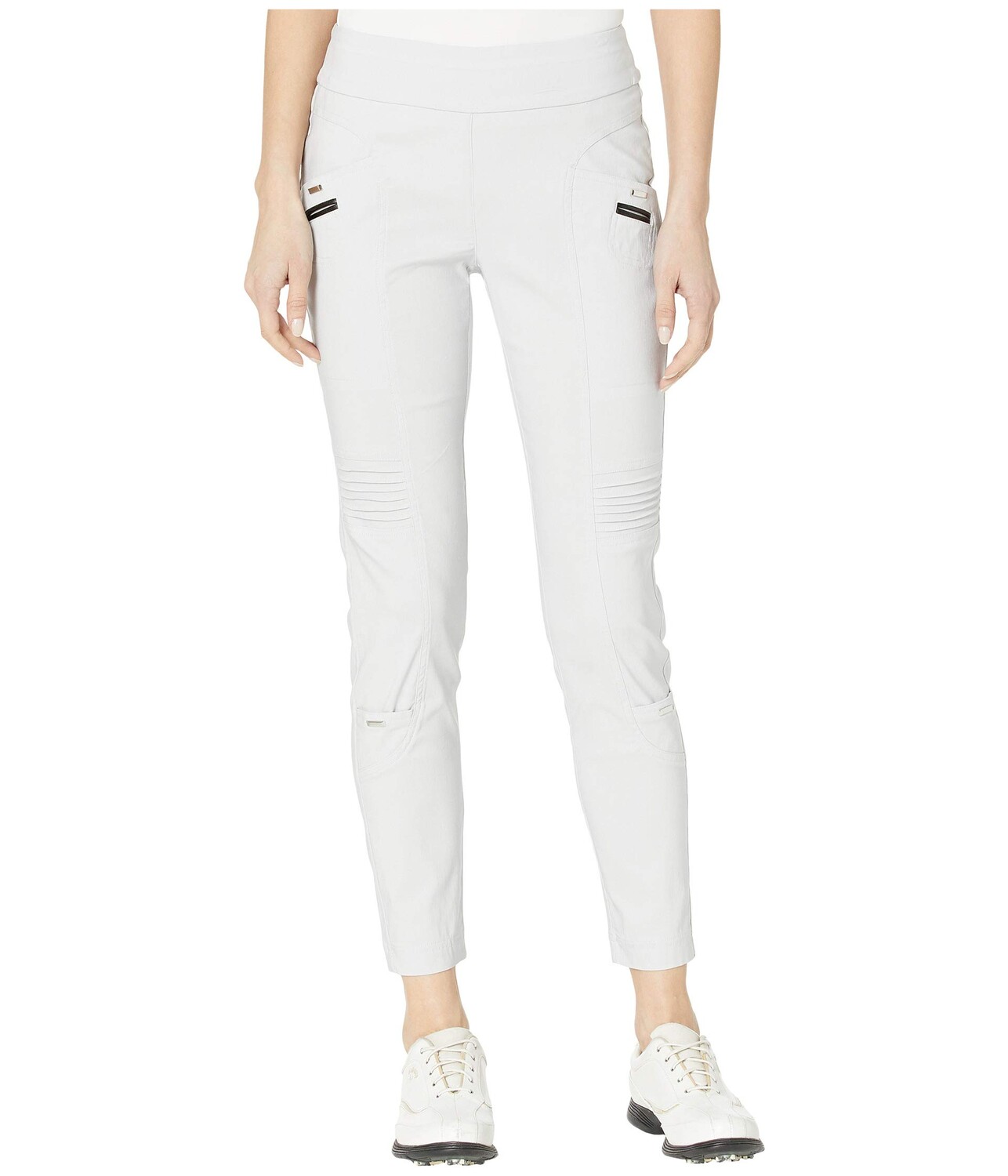 

Спортивные штаны Jamie Sadock, Skinnylicious Ankle Pants with Control Top Panel, Белый, Спортивные штаны Jamie Sadock, Skinnylicious Ankle Pants with Control Top Panel