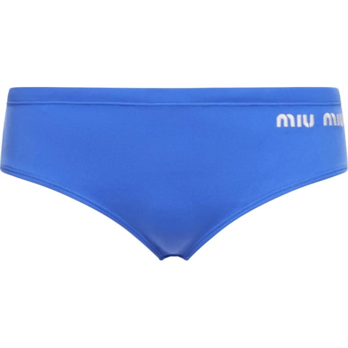 Женские трусы с принтом SS24 Underpants MIU MIU, Dazzling Blue