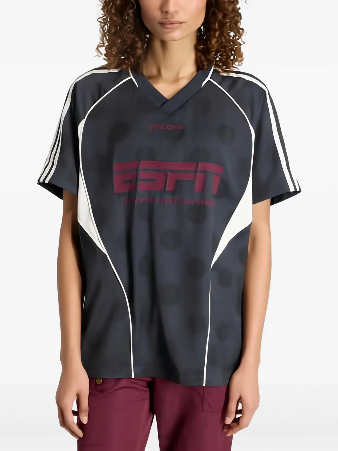 Футболка с сетчатыми панелями, серая Adidas, серый — фото 2