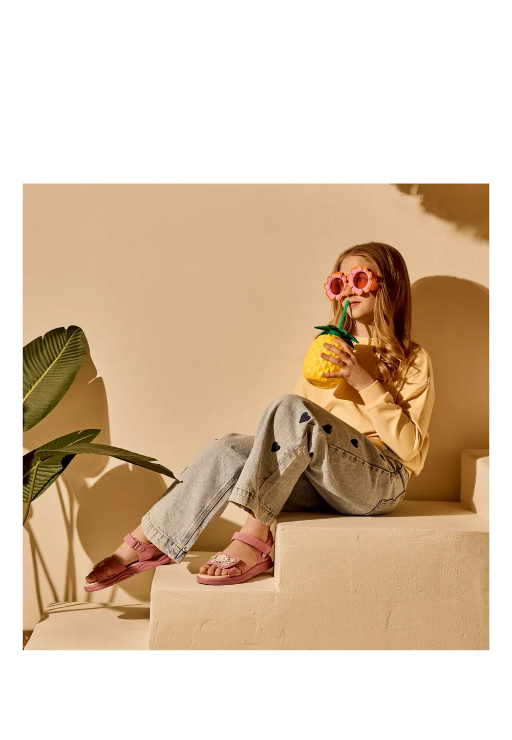 Sandały dziecięce - sandals Bartek, Pink 84416-65
