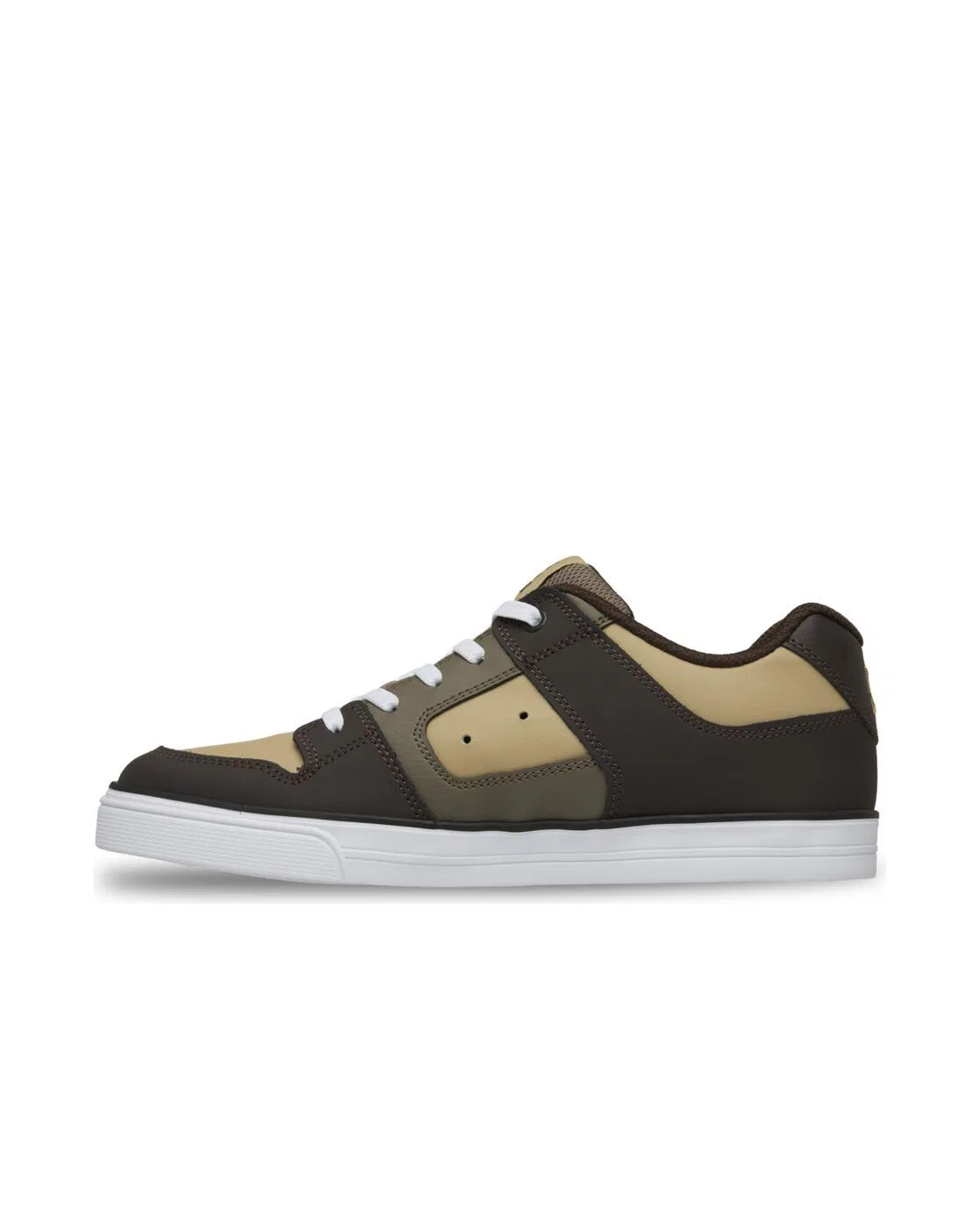 Детские кожаные ботинки с эластичной шнуровкой PURE ELASTIC Dc Shoes, Braun — фото 3