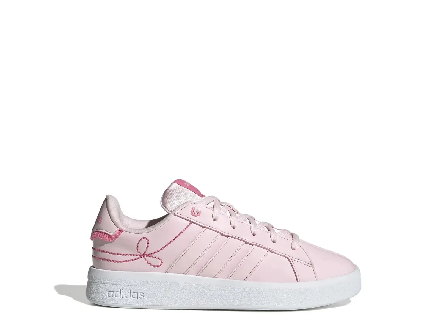 Кроссовки Grand Court 3.0 для мальчиков adidas, Light Pink — фото 2