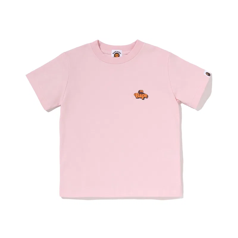 Детская футболка с принтом A BATHING APE, PKX Pink