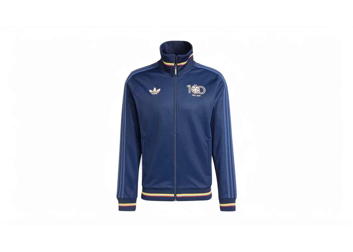 Мужская ветровка Adidas Colombia Anniversary Track Top, Night Indigo/Tech Indigo