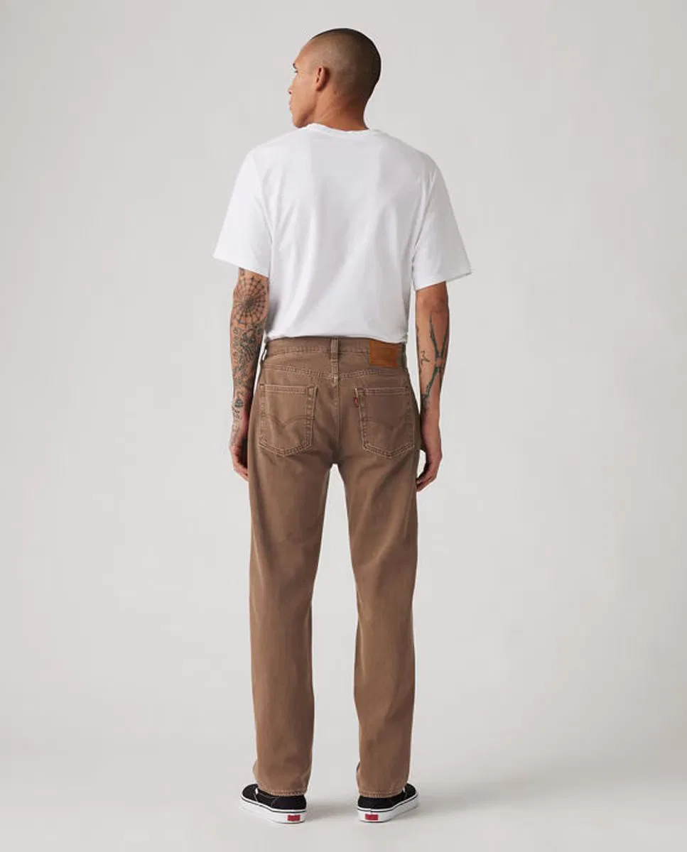 Мужское свободные джинсы, Vaquero 555 Relaxed Straight, Levi's, светло-коричневый — фото 3