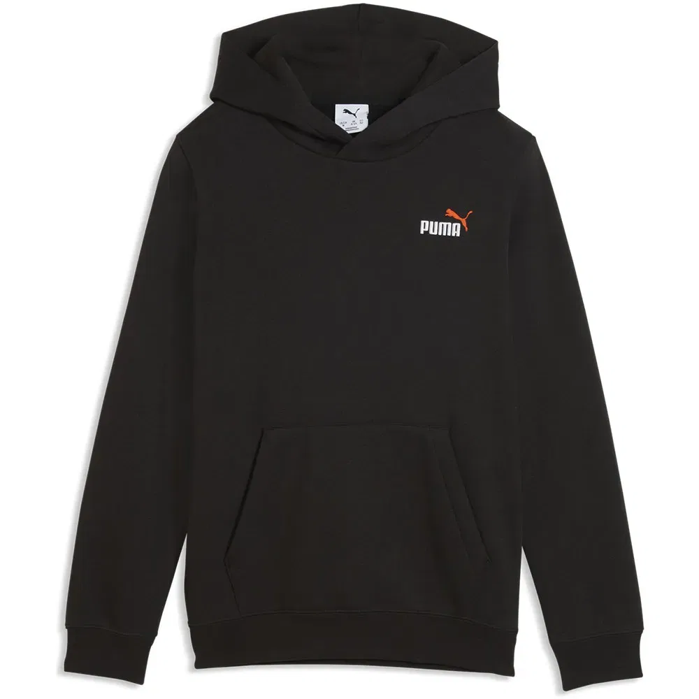 Детское худи для мальчиков с принтом Essential 2 Color Small N?1 Logo Puma, Black — фото 3