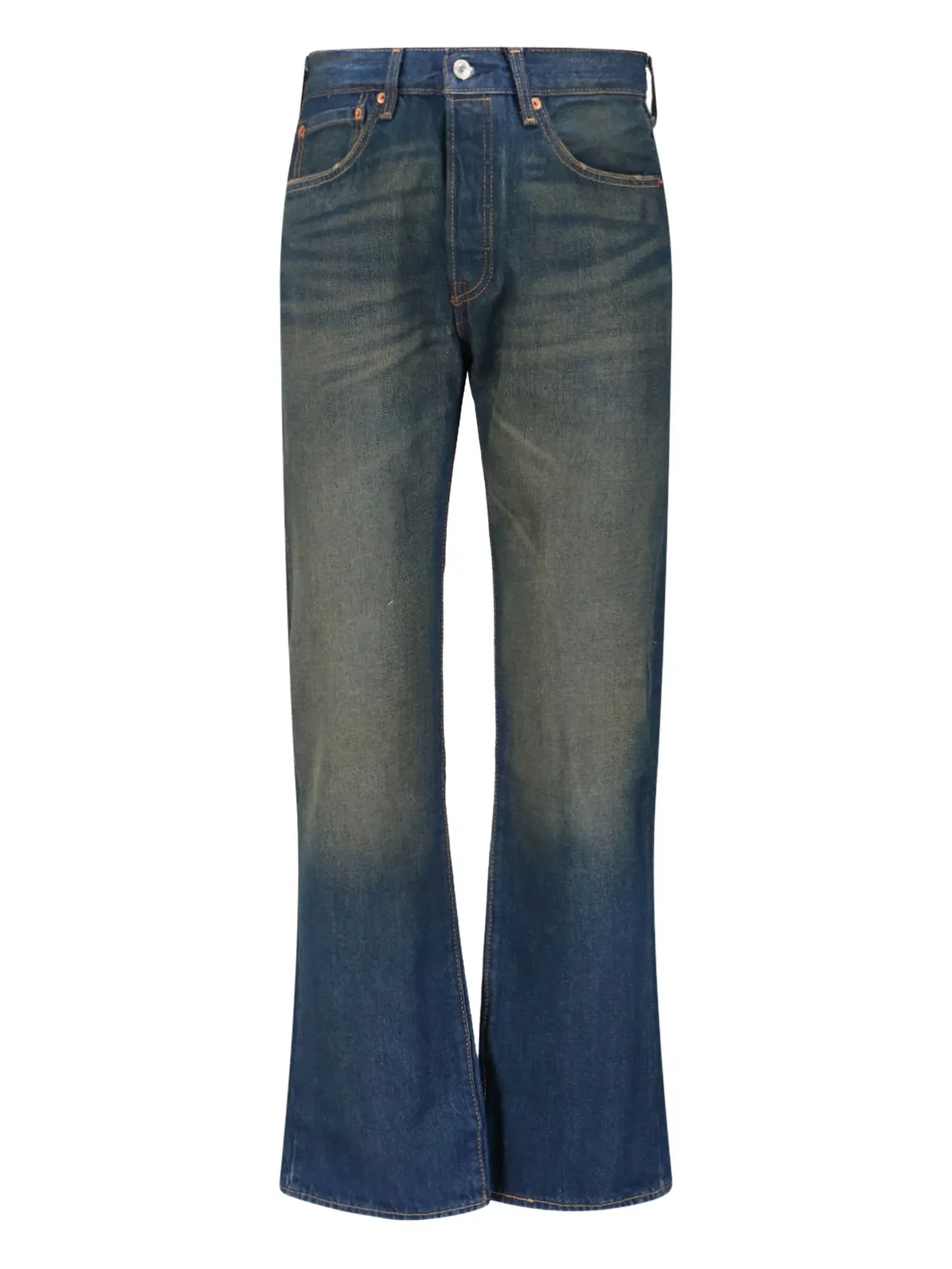 Джинсы 501 с пуговицами Levi's, синий
