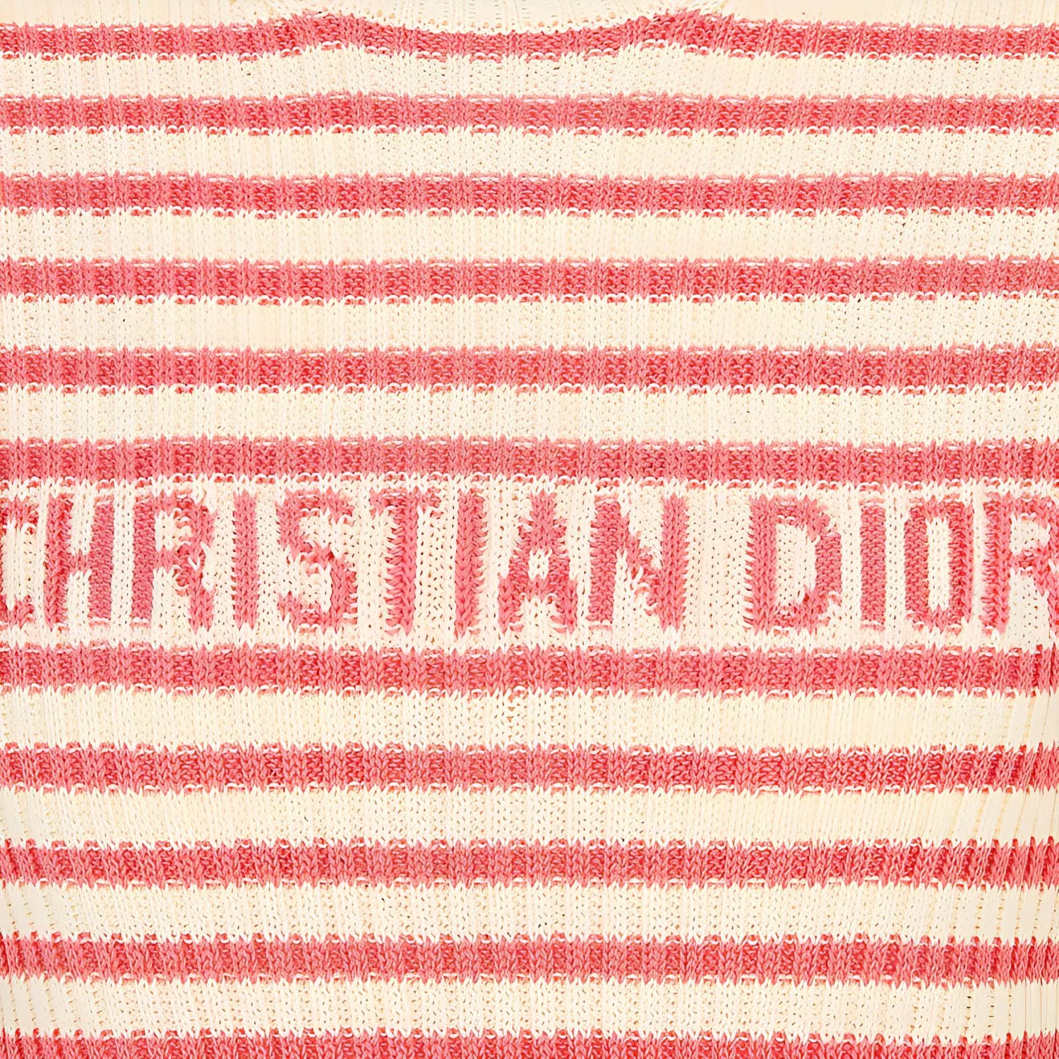 Женская футболка с круглым вырезом прямого кроя Pink DIOR, Pink — фото 4