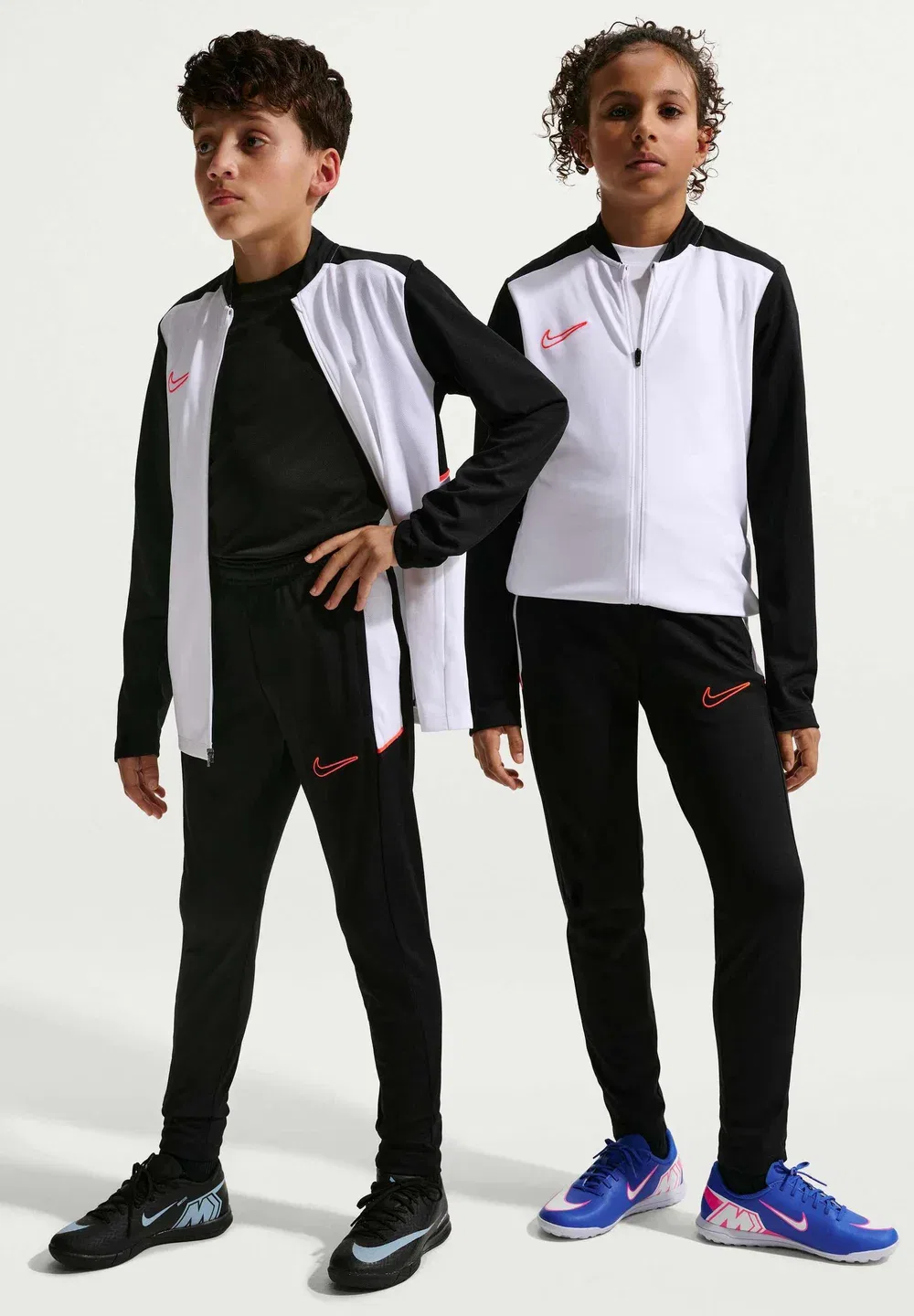 Спортивный костюм Academy 25 унисекс - спортивный костюм Nike Performance, White/Black/Bright Crimson/Bright Crimson