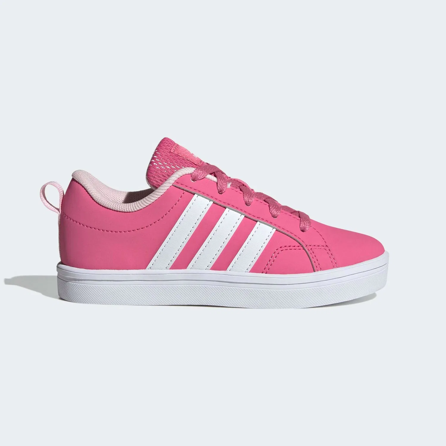 Детские спортивные кроссовки VS PACE 2.0 KIDS Adidas, Pink Fusion/White/Clear Pink — фото 2
