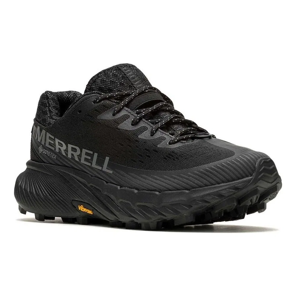 Детские кроссовки для мальчиков для бега по трейлу Merrell Agility Peak 5 Gtx, Black — фото 2