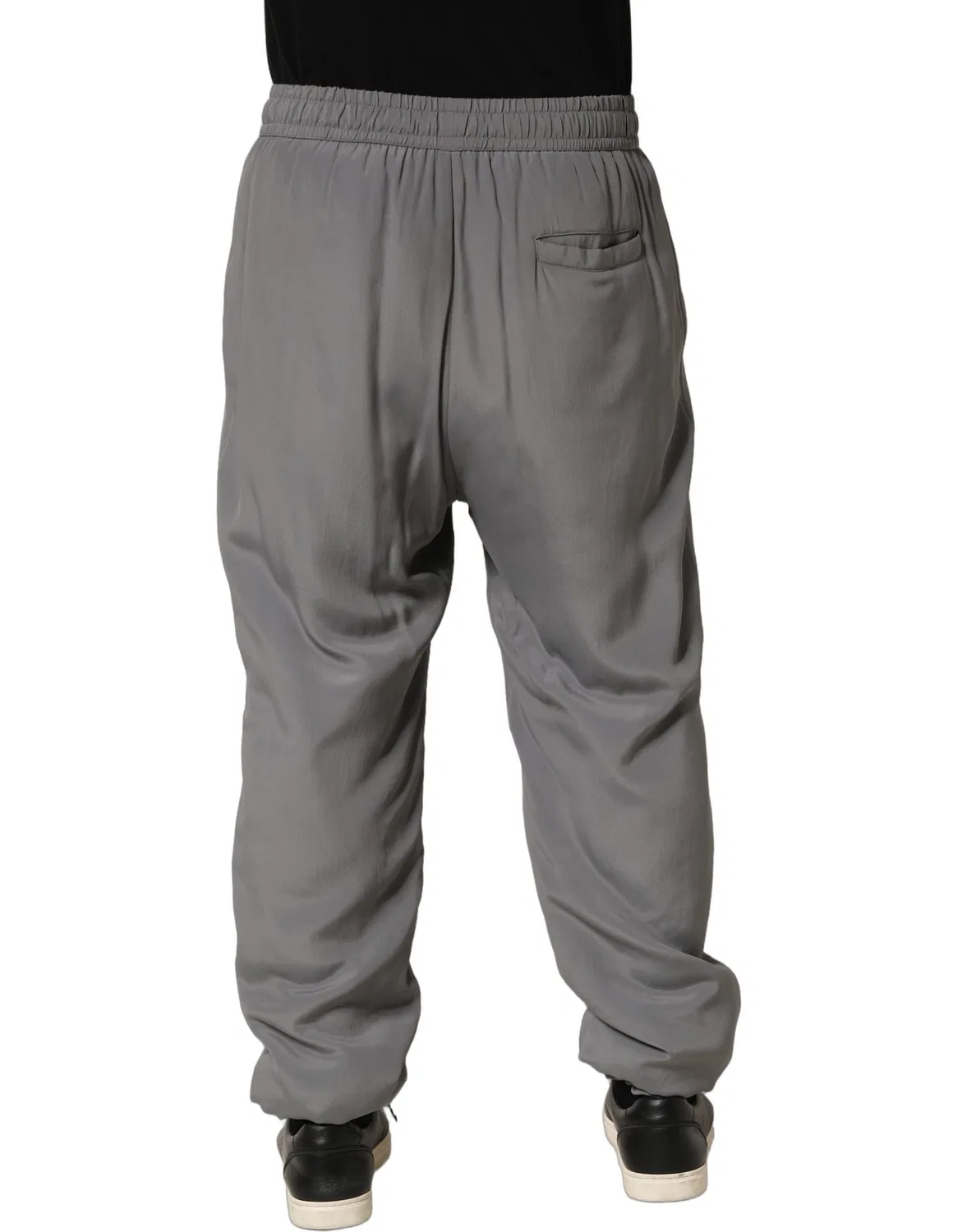 Мужские джоггеры с логотипом Jogger Pants Dolce & Gabbana, Gray — фото 4