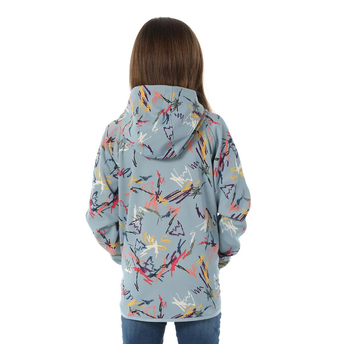 Детский флисовый худи с капюшоном Crown Weatherproof Full-Zip Burton, Scribble — фото 3