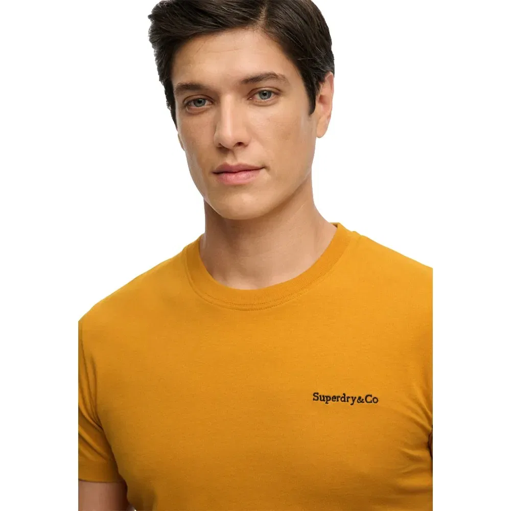 Футболка с логотипом Superdry Essential Company Logo Superdry, желтый — фото 4