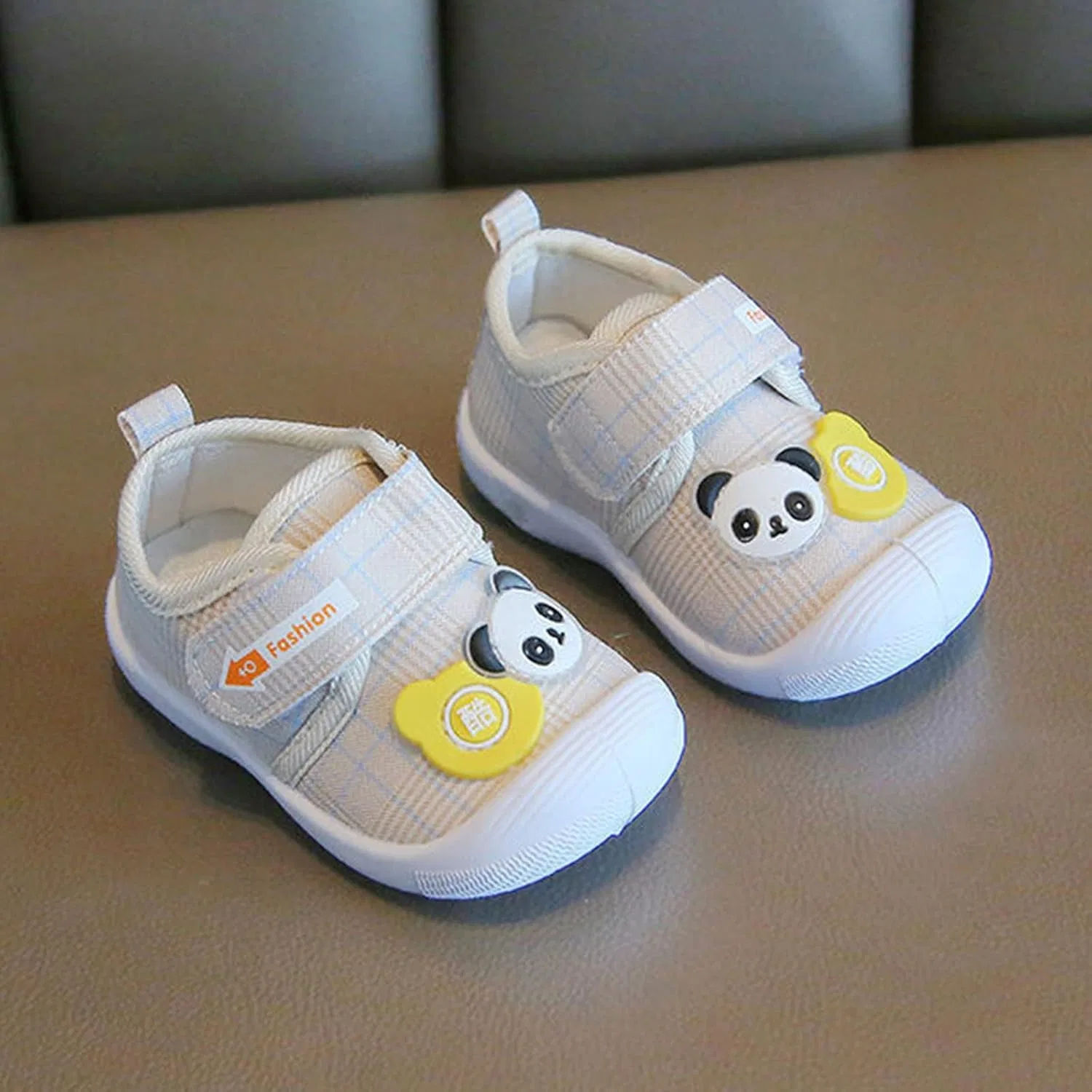 Детские кроссовки для мальчиков с нескользящей подошвой, модель Calling Shoes, бренд, Brown — фото 4